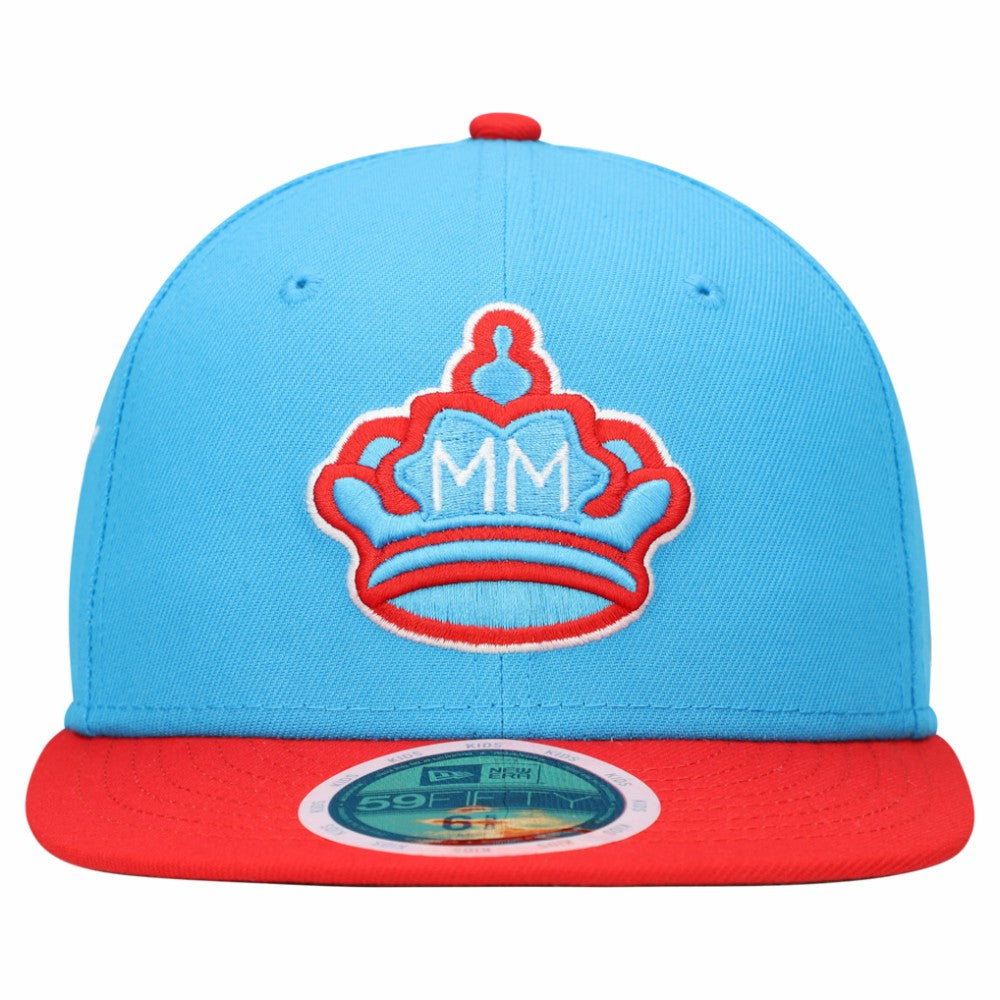 Miami Marlins Youth 2021 City Connect 59FIFTY Fitted Hat - Blue | New Era