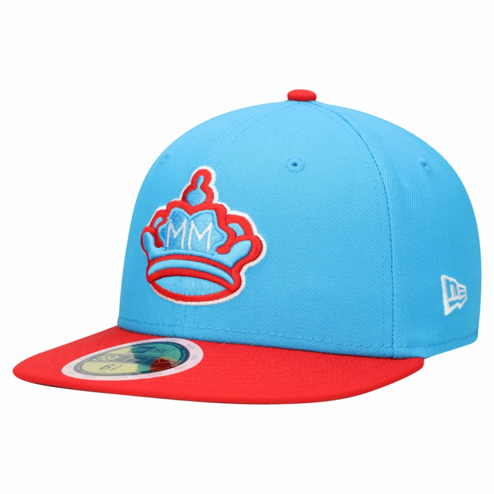 Miami Marlins Youth 2021 City Connect 59FIFTY Fitted Hat - Blue | New Era
