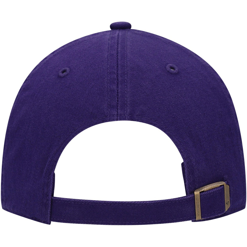 Los Angeles Lakers '47 Core Logo Clean Up Adjustable Hat - Purple | 47 brand shop