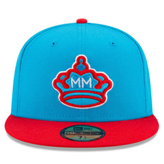 Miami Marlins 2021 City Connect 59FIFTY Fitted Hat - Blue/Red | New Era