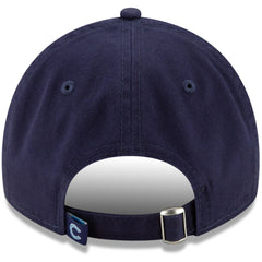 Chicago Cubs 2021 City Connect 9TWENTY Adjustable Hat - Navy/Light Blue | New Era