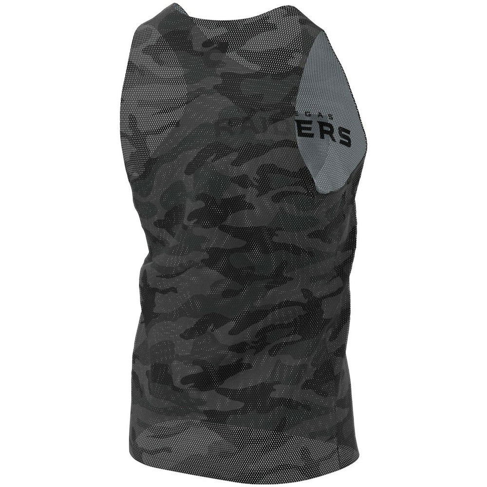 Las Vegas Raiders FOCO Reversible Mesh Tank Top - Black/Gray cheap