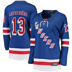 Alexis Lafrenière New York Rangers Fanatics Women's Breakaway Player Jersey Blue
