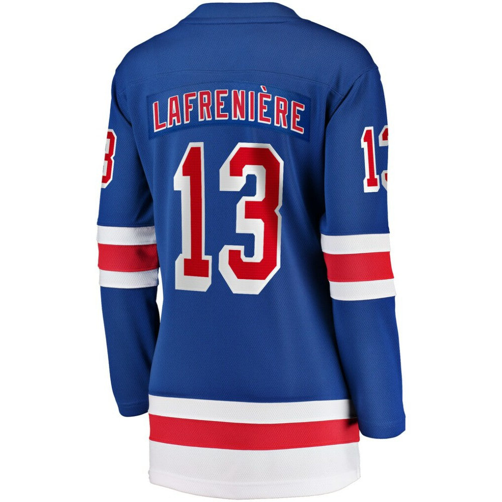 Alexis Lafrenière New York Rangers Fanatics Women's Breakaway Player Jersey Blue