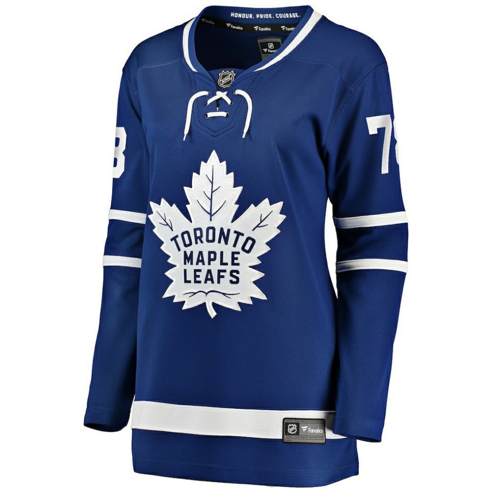 TJ Brodie Toronto Maple Leafs Fanatics Women's Breakaway Player Jersey Blue