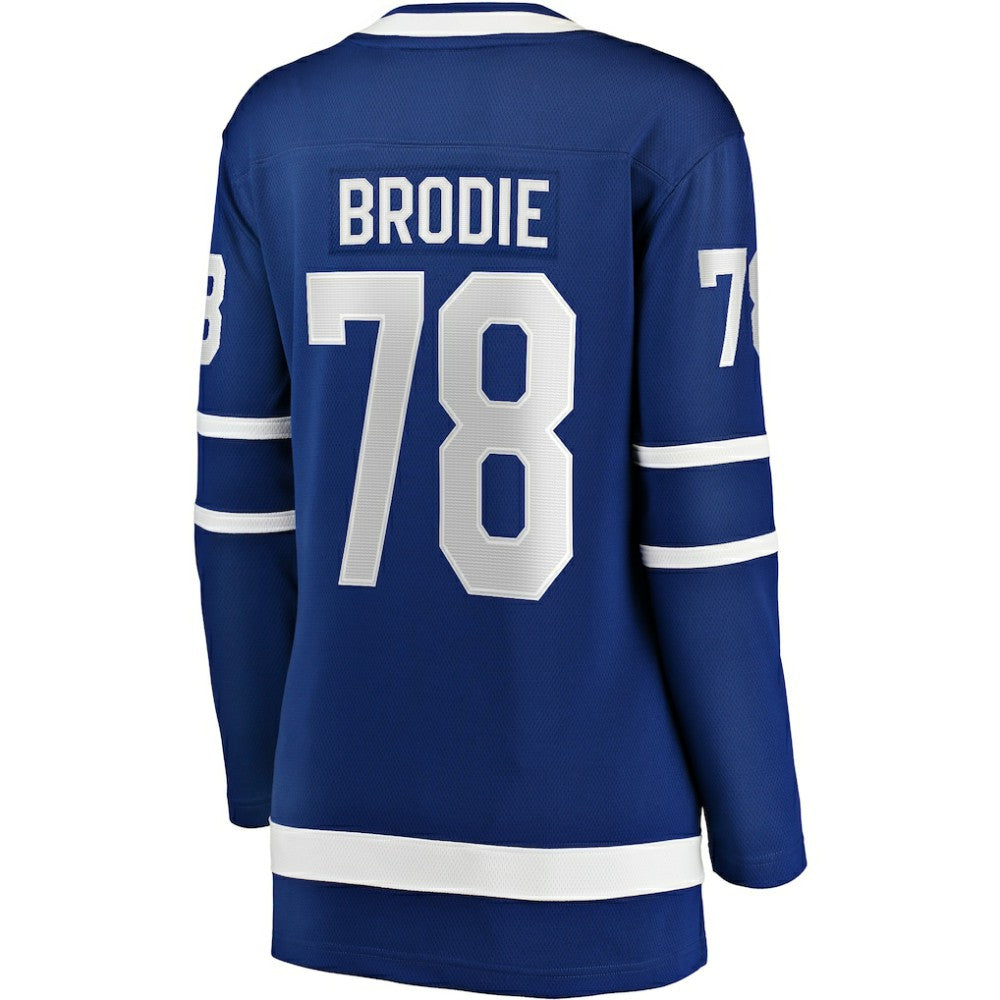 TJ Brodie Toronto Maple Leafs Fanatics Women's Breakaway Player Jersey Blue