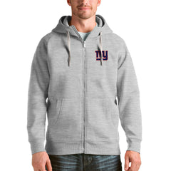 New York Giants Antigua Victory Full-Zip Hoodie - Heather Gray outlet