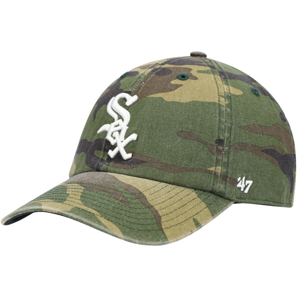Chicago White Sox Team Clean Up Adjustable Hat - Camo | 47 brand