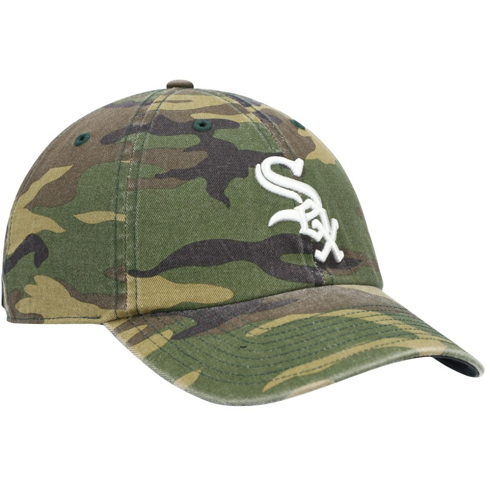 Chicago White Sox Team Clean Up Adjustable Hat - Camo | 47 brand