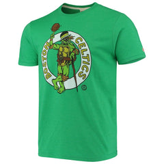 Boston Celtics Homage NBA x Teenage Mutant Ninja Turtles Tri-Blend T-Shirt - Kelly Green shop