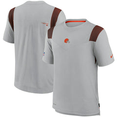 Cleveland Browns Sideline Player UV Performance T-Shirt - Gray | Nike online