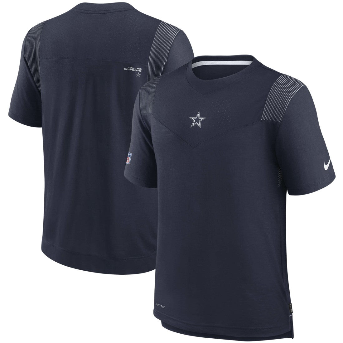 Dallas Cowboys Sideline Player UV Performance T-Shirt - Navy | Nike online