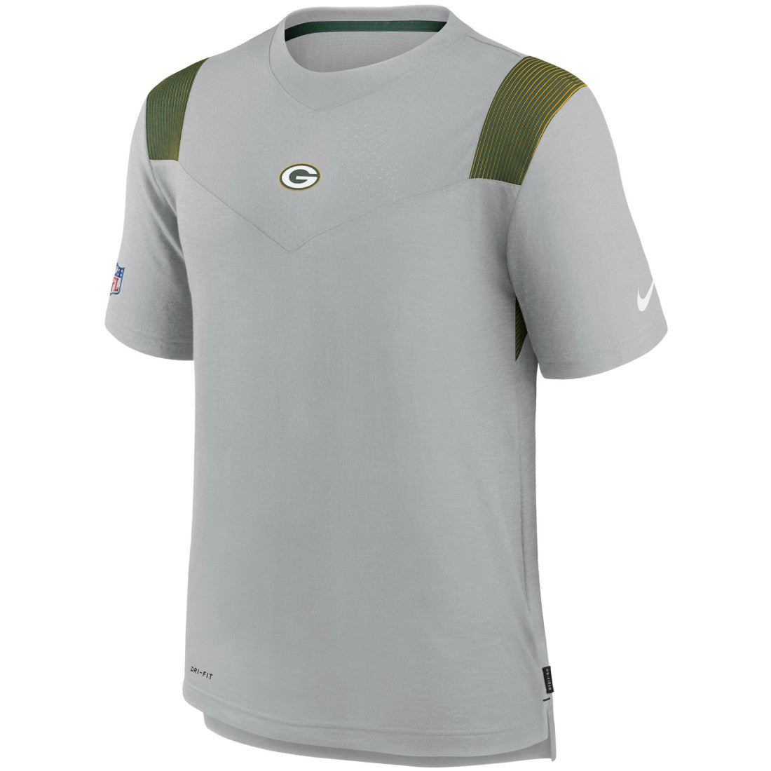 Green Bay Packers Sideline Player UV Performance T-Shirt - Gray | Nike online