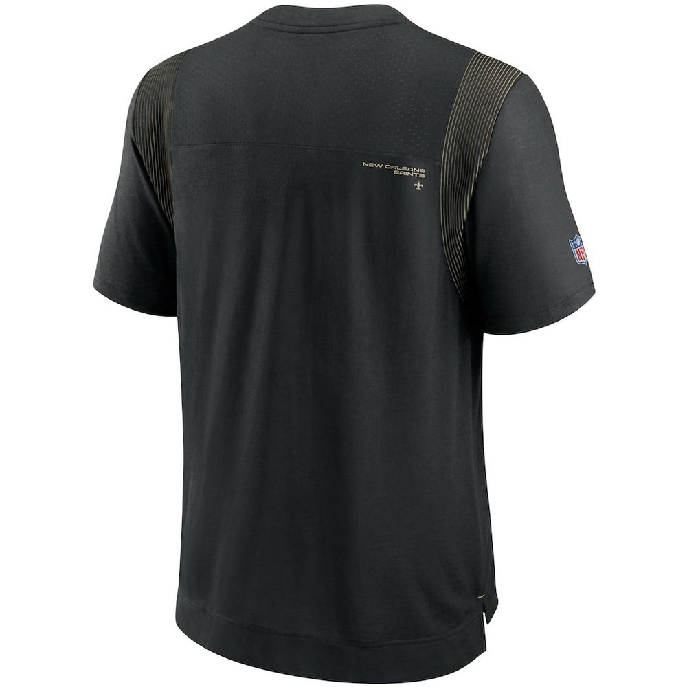 New Orleans Saints Sideline Player UV Performance T-Shirt - Black | Nike outlet