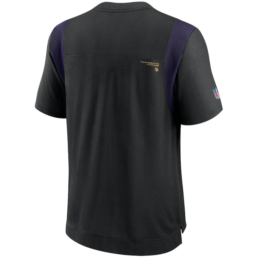 Minnesota Vikings Sideline Player UV Performance T-Shirt - Black | Nike outlet