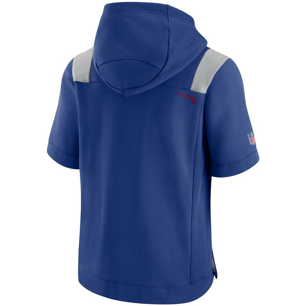 New York Giants Sideline Showout Short Sleeve Full-Zip Hoodie - Royal | Nike on sale