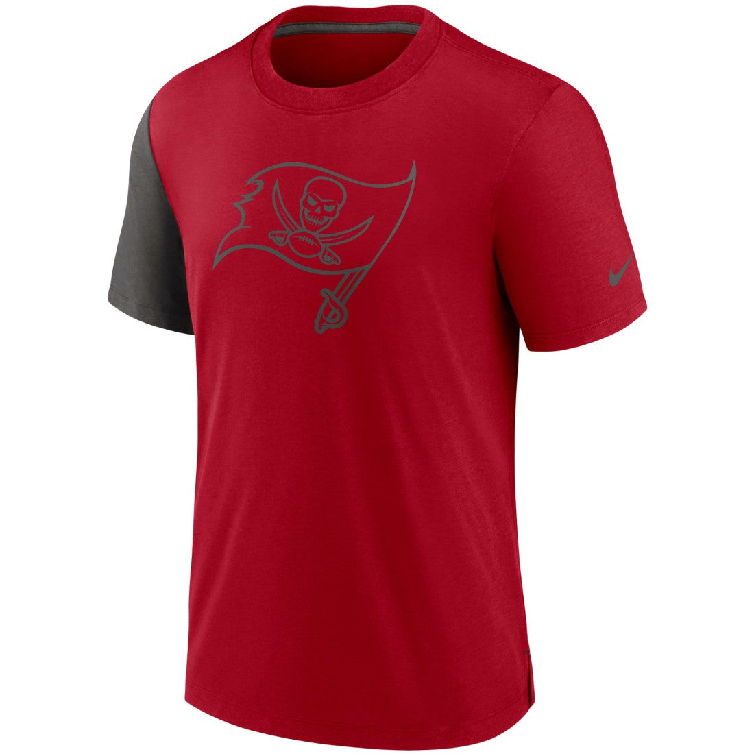 Tampa Bay Buccaneers Pop Performance T-Shirt - Red/Pewter | Nike on sale