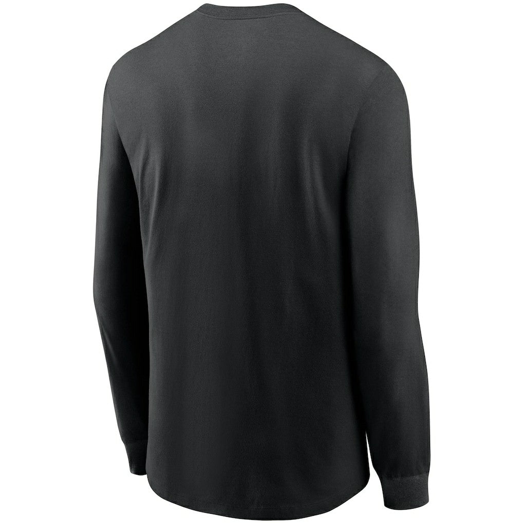 New Orleans Saints Primary Logo Long Sleeve T-Shirt - Black | Nike discount