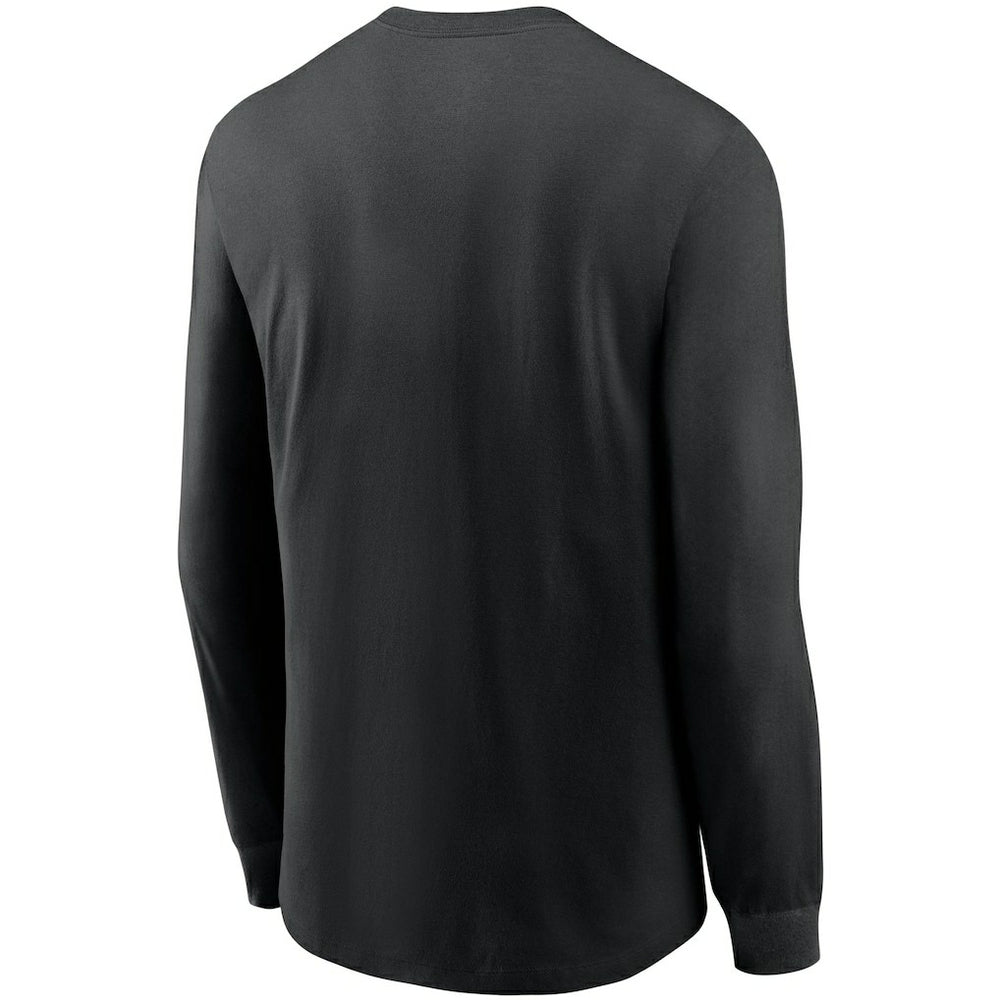 New Orleans Saints Primary Logo Long Sleeve T-Shirt - Black | Nike discount