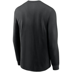 New Orleans Saints Primary Logo Long Sleeve T-Shirt - Black | Nike discount