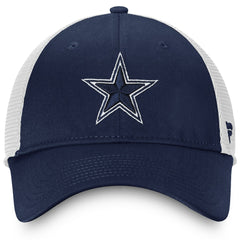 Dallas Cowboys Fundamental Trucker Unstructured Adjustable Hat - Navy/White sale