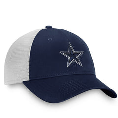 Dallas Cowboys Fundamental Trucker Unstructured Adjustable Hat - Navy/White sale