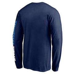 Tennessee Titans Front Runner Long Sleeve T-Shirt - Navy online