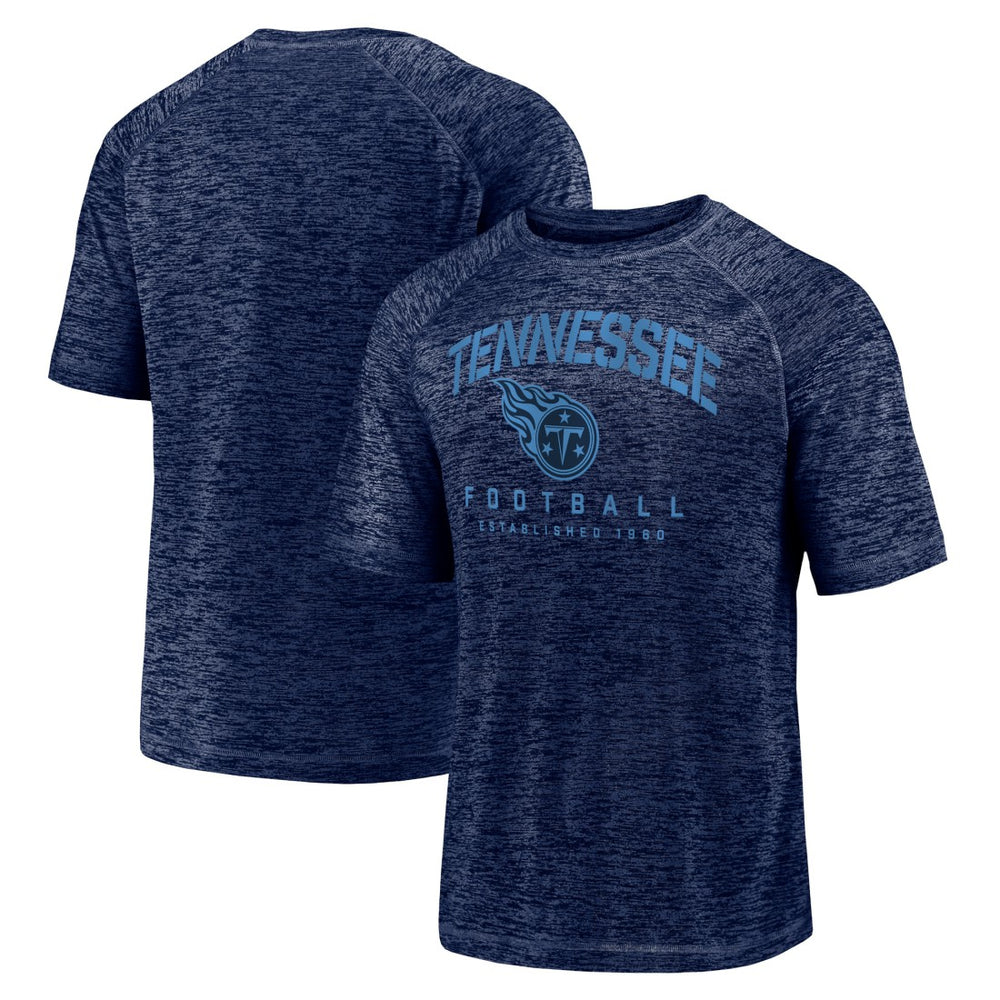 Tennessee Titans Shade Battle Ready Raglan Space-Dye T-Shirt - Navy cheap