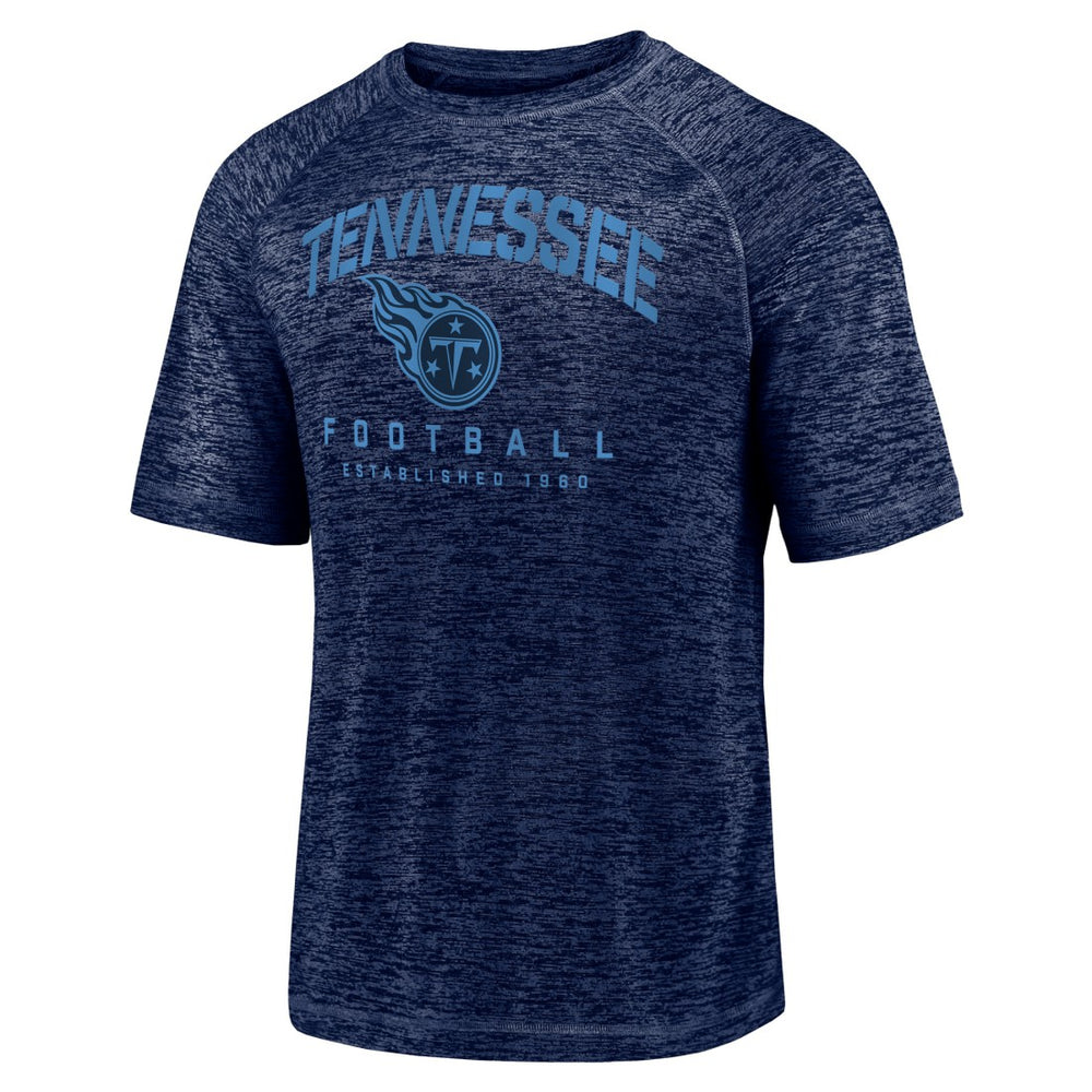 Tennessee Titans Shade Battle Ready Raglan Space-Dye T-Shirt - Navy cheap