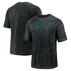 Philadelphia Eagles Shade Battle Ready Raglan Space-Dye T-Shirt - Black discount