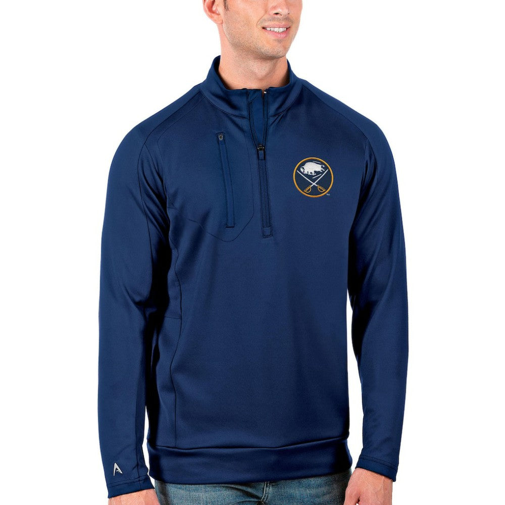 Buffalo Sabres Antigua Generation Quarter-Zip Pullover Jacket Royal