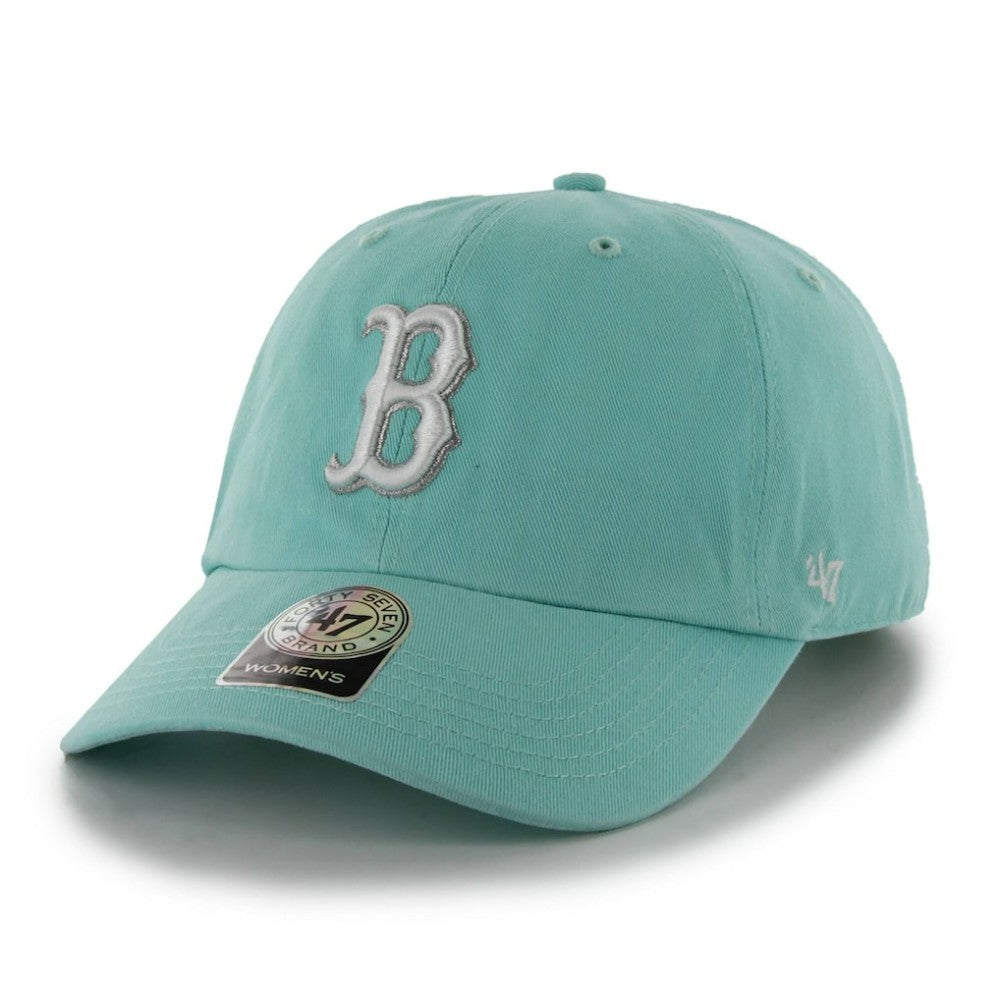 Boston Red Sox Women's Tiffany Clean Up Adjustable Hat - Aqua | 47 brand