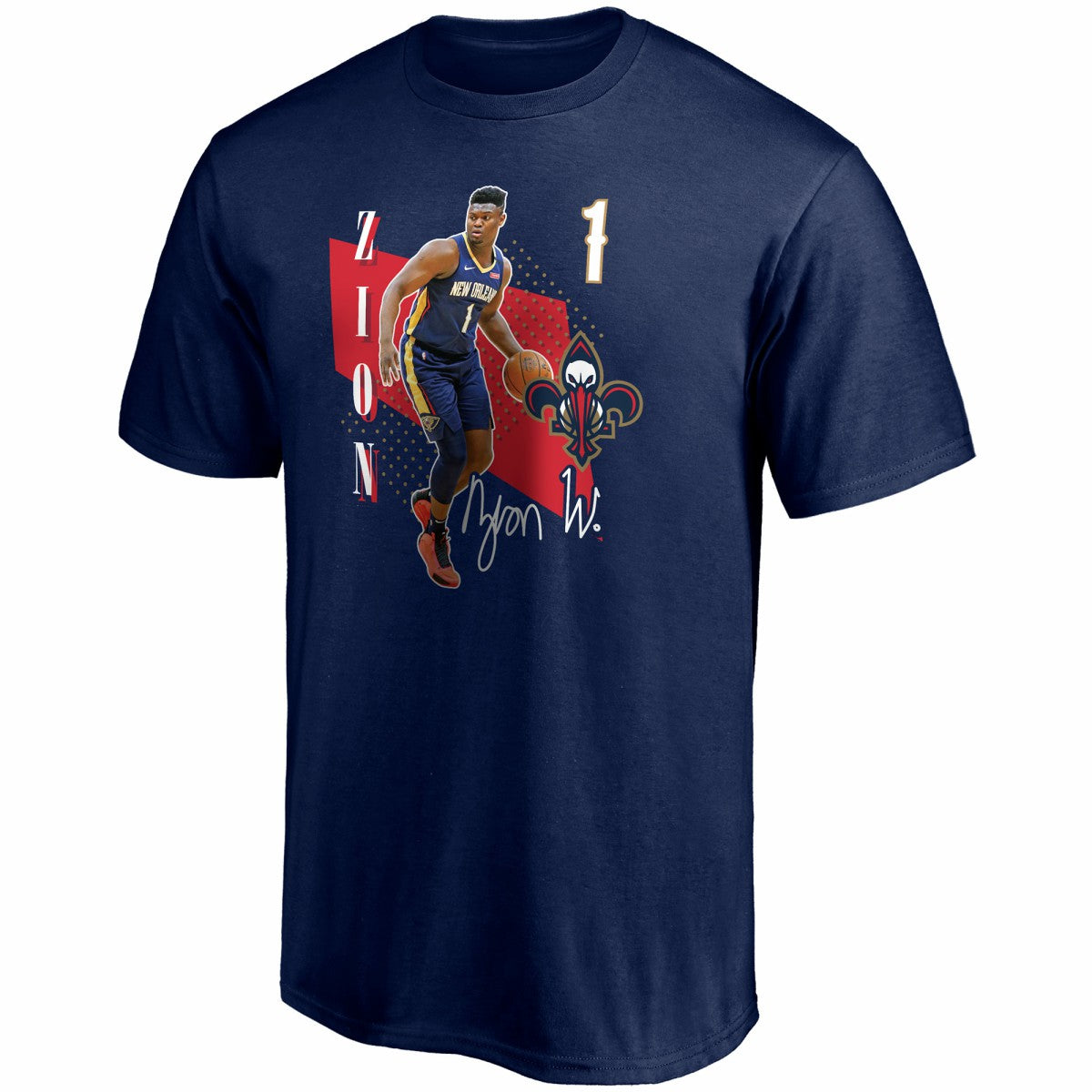 Zion Williamson New Orleans Pelicans Pick & Roll T-Shirt - Navy | Fanatics cheap