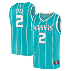 LaMelo Ball Charlotte Hornets Fast Break Replica Jersey Teal - Icon Edition | Fanatics outlet