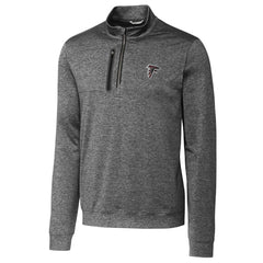 Atlanta Falcons Cutter & Buck Stealth Quarter-Zip Jacket - Gray outlet