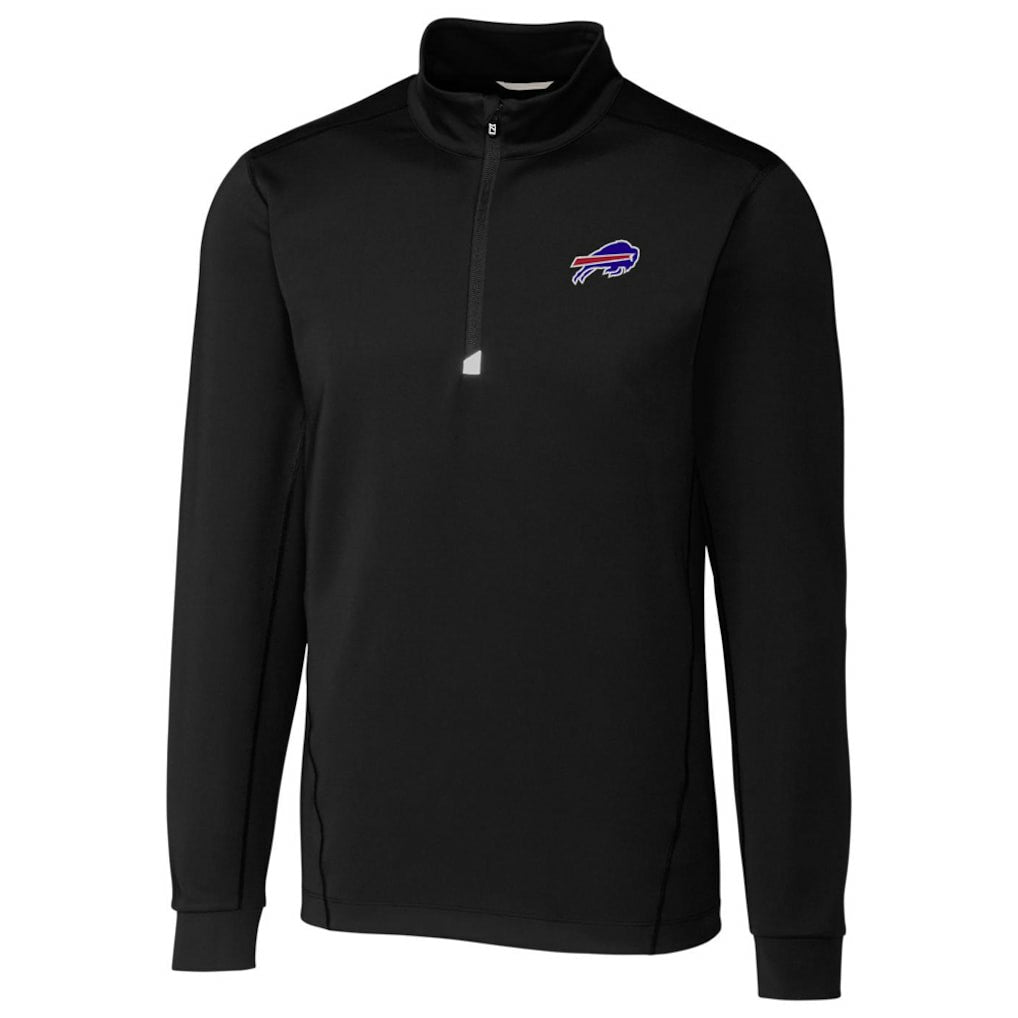 Buffalo Bills Cutter & Buck Traverse Quarter-Zip Pullover Jacket - Black online