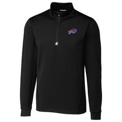 Buffalo Bills Cutter & Buck Traverse Quarter-Zip Pullover Jacket - Black online
