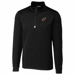 Arizona Cardinals Cutter & Buck Traverse Quarter-Zip Pullover Jacket - Black outlet