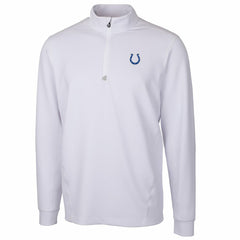 Indianapolis Colts Cutter & Buck Traverse Quarter-Zip Pullover Jacket - White discount