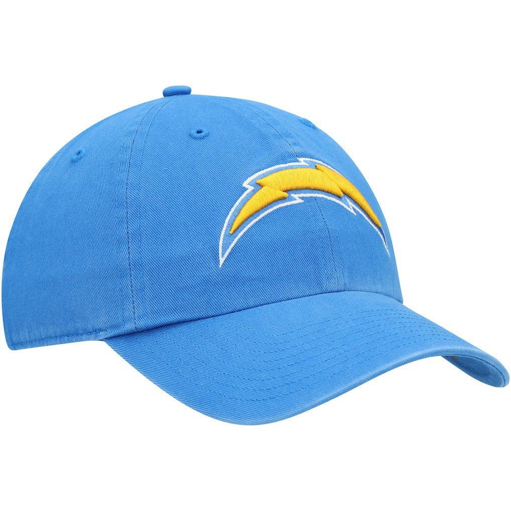 Los Angeles Chargers '47 Clean Up Primary Logo Adjustable Hat - Powder Blue for sale
