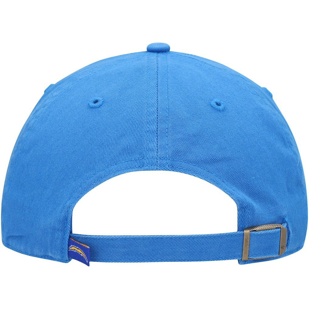 Los Angeles Chargers '47 Clean Up Primary Logo Adjustable Hat - Powder Blue for sale