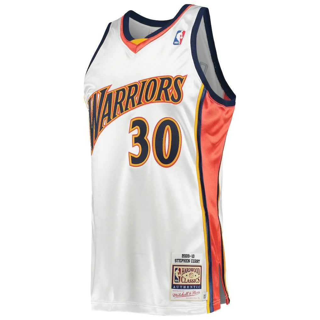 Stephen Curry Golden State Warriors 2009/10 Hardwood Classics Authentic Jersey sale - White | Mitchell & Ness on sale