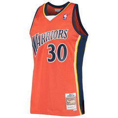 Stephen Curry Golden State Warriors Hardwood Classics Swingman Jersey sale - Orange | Mitchell & Ness online