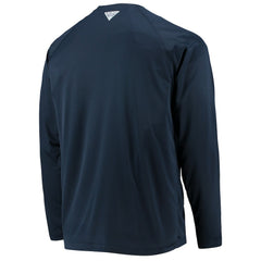 Dallas Cowboys Terminal Tackle Omni-Shade Raglan Long Sleeve T-Shirt - Navy sale
