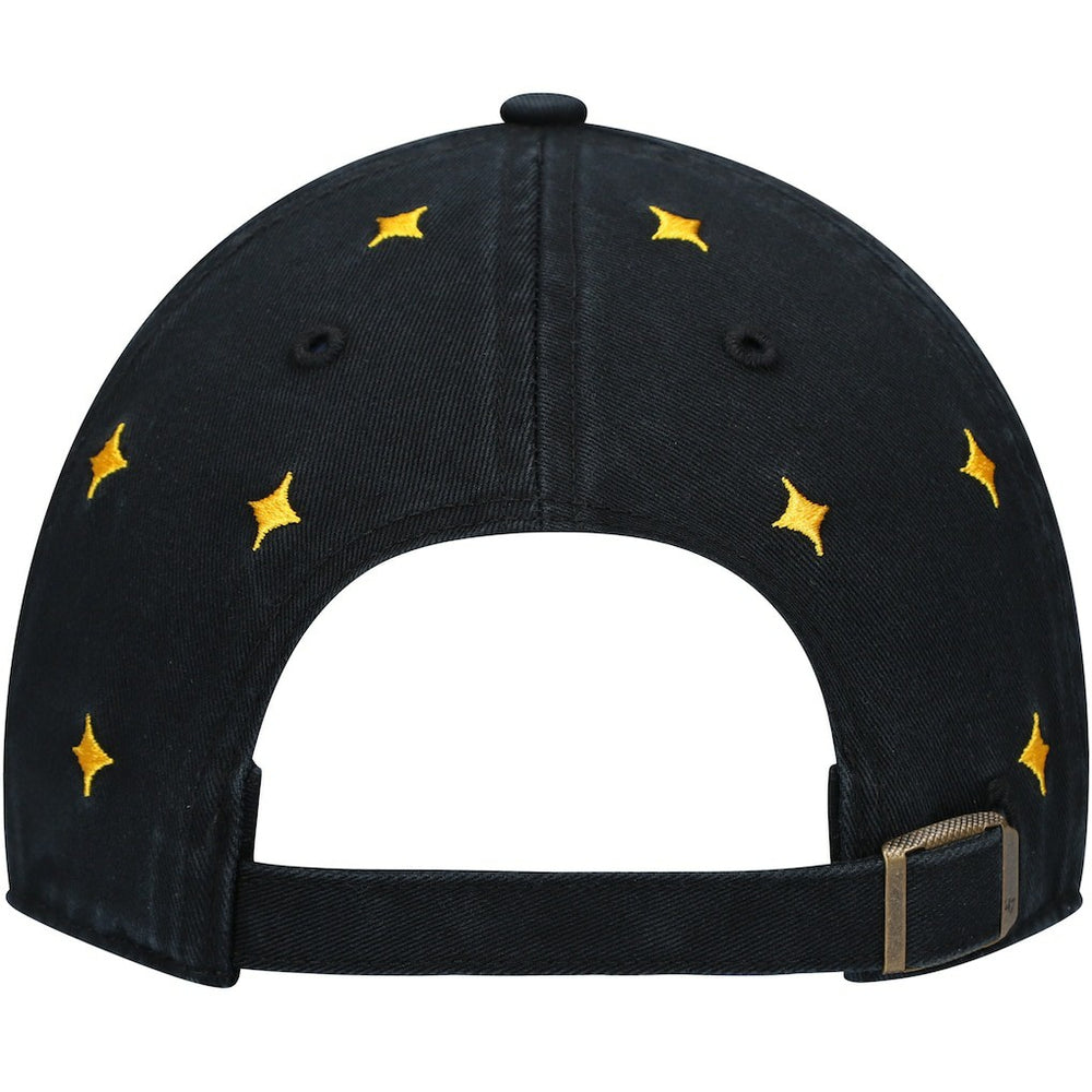 Pittsburgh Steelers '47 Women's Confetti Clean Up Adjustable Hat - Black/Gold sale