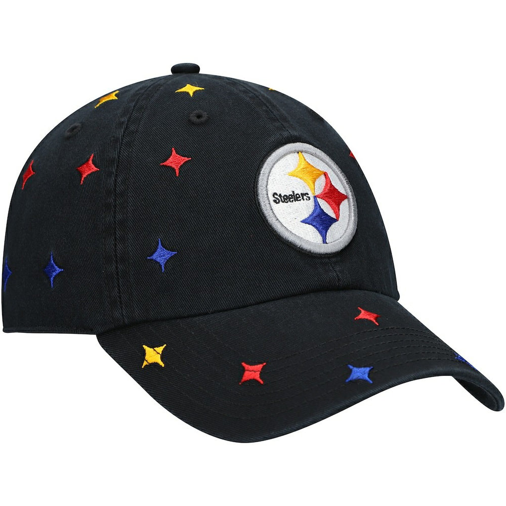 Pittsburgh Steelers '47 Women's Multi Confetti Clean Up Adjustable Hat - Black sale