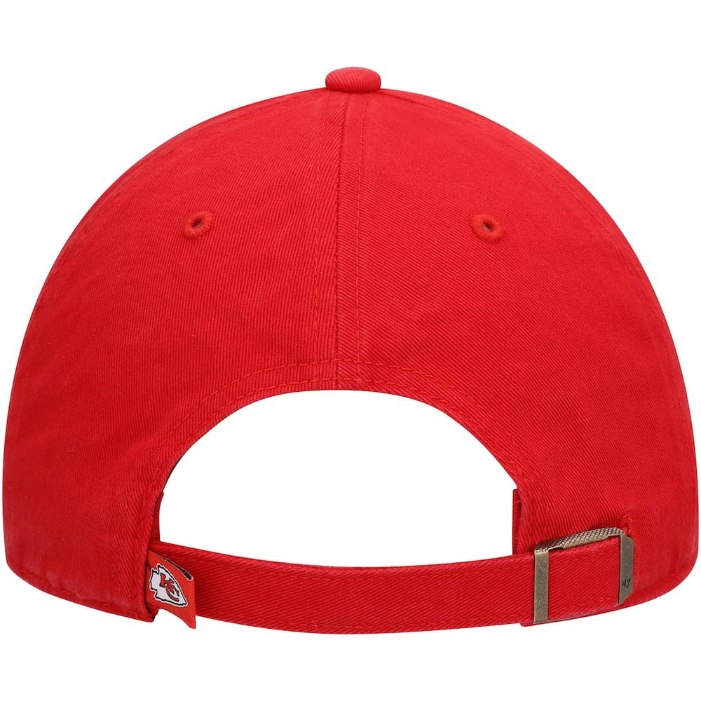 Kansas City Chiefs '47 Clean Up Script Adjustable Hat - Red cheap