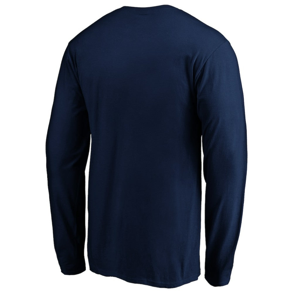 Houston Astros Cooperstown Collection Huntington Logo Long Sleeve T-Shirt - Navy