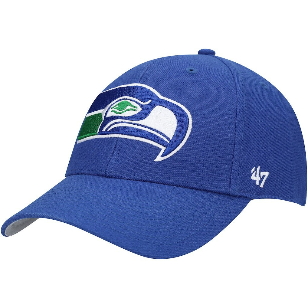 Seattle Seahawks '47 Throwback MVP Adjustable Hat - Royal sale