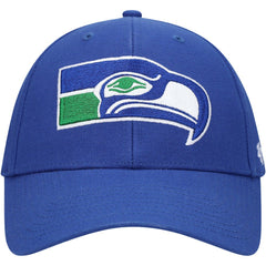 Seattle Seahawks '47 Throwback MVP Adjustable Hat - Royal sale